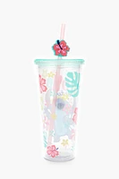 Aloha Stitch Cup & Straw