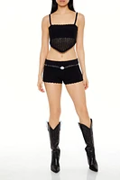 Cropped Crochet Cami