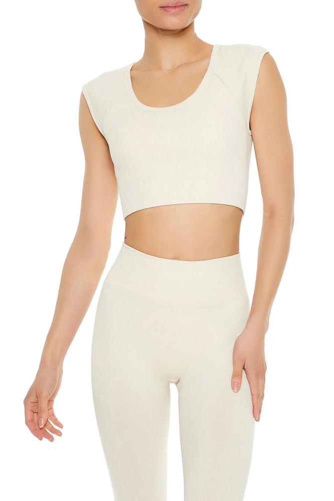 Active Seamless Raglan Crop Top