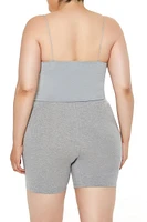 Plus Seamless Cropped Cami