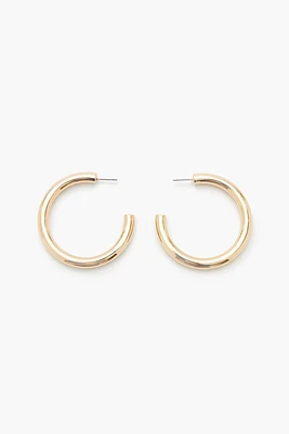 Smooth Hoop Earrings