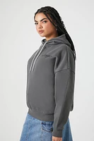 Fleece Rhinestone Scorpio Graphic Hoodie