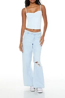 Sweetheart Cropped Cami