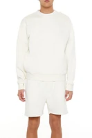 Drop-Sleeve Crew Pullover