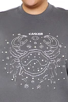 Plus Beaded Cancer Pullover