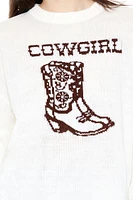 Cowgirl Graphic Sweater