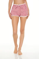 Gingham Bloomer Pajama Shorts