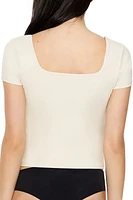 Sculpt Shape Cropped Tee