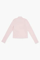 Girls Funnel-Neck Jacket (Kids)