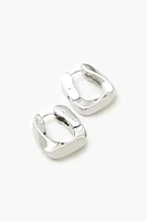 Twisted Geo Hoop Earrings