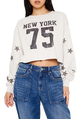 New York 75 Cropped Pullover