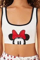 Disney Minnie Mouse Pajama Crop Top