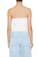 Cropped Bow Tube Top