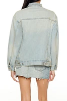 Stone Wash Denim Trucker Jacket