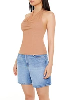 Cowl Halter Top