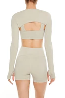Active Seamless Bolero Crop Top