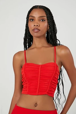 Ruched Cropped Cami