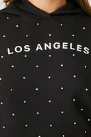 Los Angeles Rhinestone Hoodie