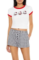 Hello Kitty Ringer Baby Tee