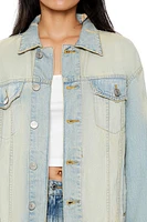 Stone Wash Denim Trucker Jacket