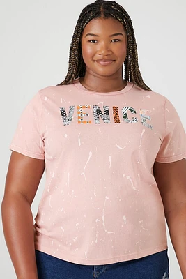 Plus Splatter Venice Graphic Tee