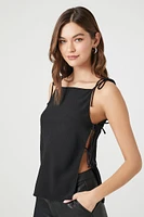 Tie-Strap Open-Side Cami