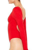 Seamless Open-Back Thong Bodysuit