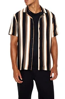 Striped Rayon Shirt