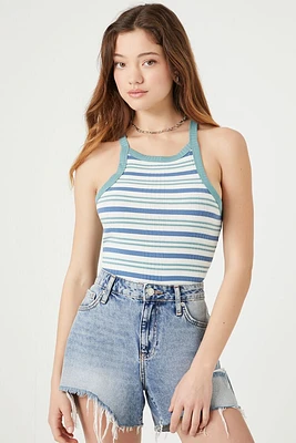 Striped Cami Bodysuit