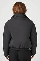 Funnel Neck Puffer Jacket