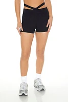 Active Cutout Biker Shorts