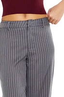 Pinstriped Trouser Pants