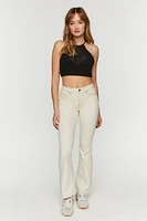 Crochet Crisscross Halter Crop Top