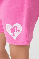 Girls Barbie Drawstring Shorts (Kids)