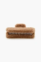 Faux Fur Claw Hair Clip