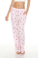 Ladybug & Daisy Print Pajama Pants