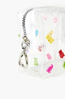 Transparent Gummy Bear Makeup Bag