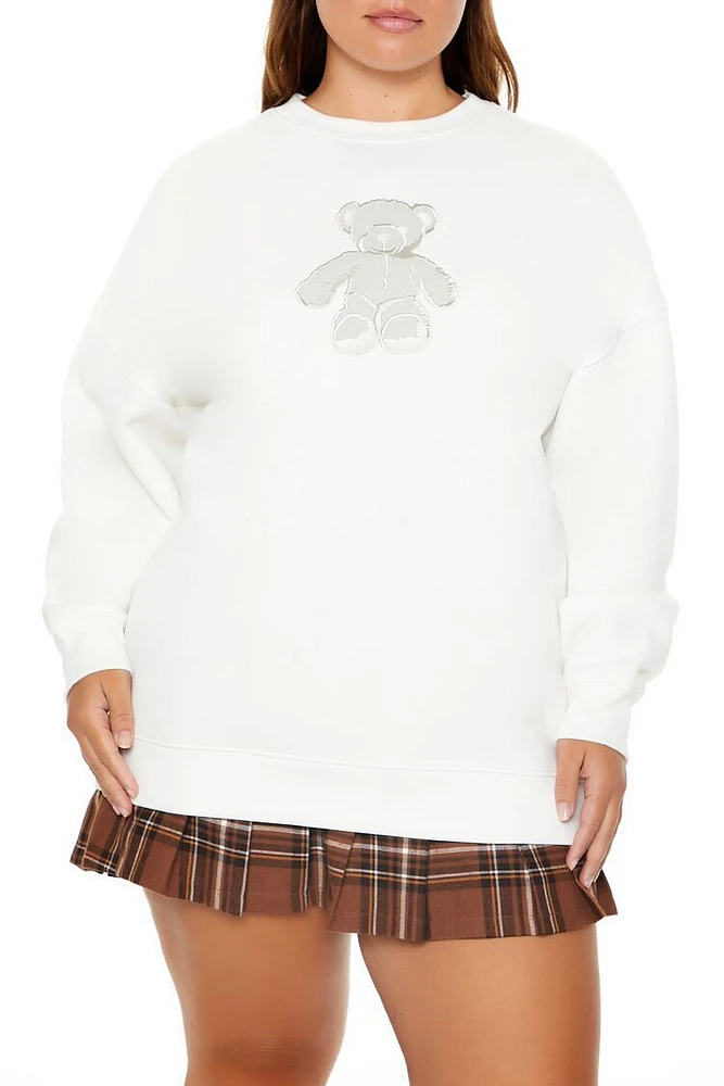 Plus Teddy Bear Pullover