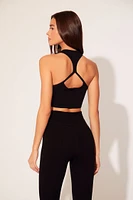 Seamless Racerback Sports Bra