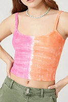 Rib-Knit Tie-Dye Cami