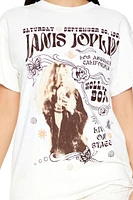 Oversized Janis Joplin Graphic Tee