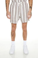 Striped Drawstring Shorts