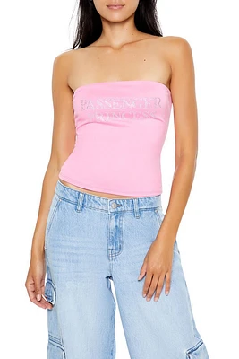 Rhinestone Passenger Princess Tube Top