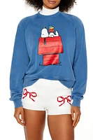 Snoopy Graphic Fleece Pullover