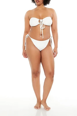 Plus String Bikini Bottoms