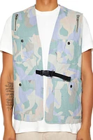 Camo Print Ripstop Vest