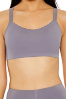 Strappy Longline Sports Bra