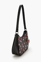 Strawberry Print Shoulder Bag