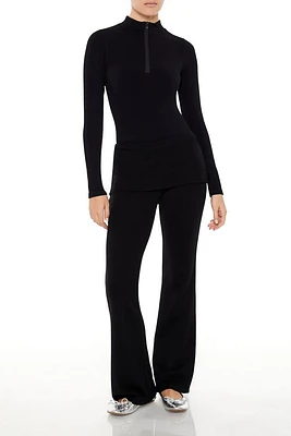 Seamless Half-Zip Bodysuit