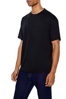 Supima-Blend Cotton Crew Tee